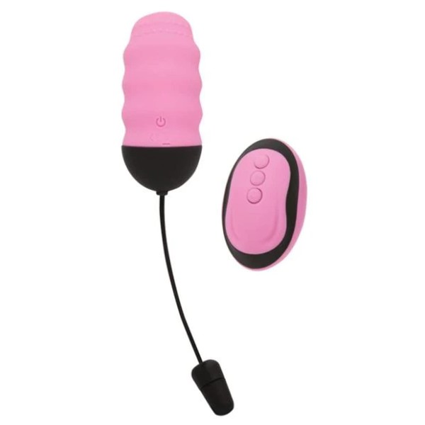 Vibrating Egg with Remote Control - Pink