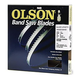 Olson Saw WB58270DB 3/8 by 0.20-Inch 4 TPI Hook 70-1/2-Inch Wood Band Saw Blade