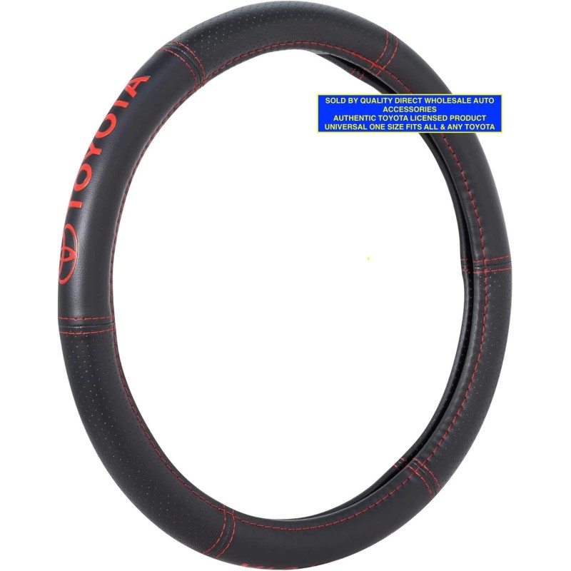 Plasticolor Black Toyota Steering Wheel Cover Protection UV Protection Protect