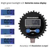 MEASUREMAN 2-1/2" Dial Size Digital Air Pressure Gauge with 1/4''