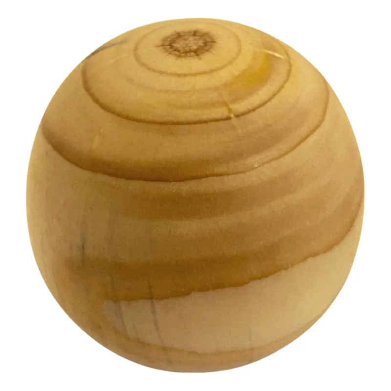 Esfera De Madera 8cm Para Niños Y Bebés Montessori