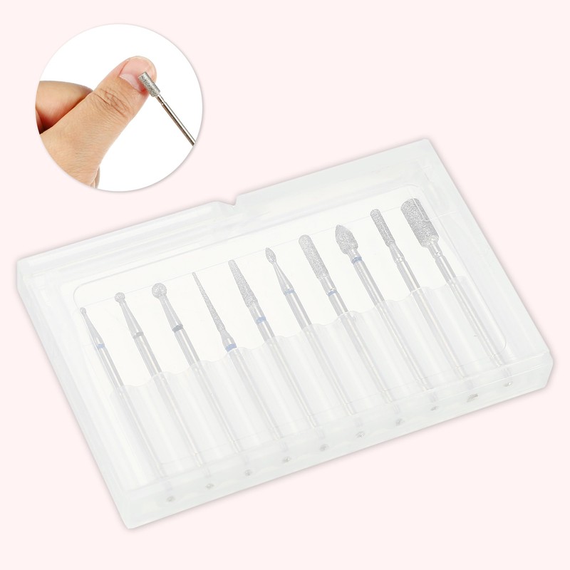 VOCOSTE Nail Drill Bit Set, Nail Art Tool, Polishing Kit,