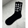 Wigo Pattern Design Socks (R) Women's, Pattern 25, 25.0-27.0 cm
