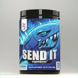 UXO Supplements: SEND IT v2 (Loaded Daily Driver Preworkout: Pump, Endurance, Focus, Clean Long-lasting Energy) - Flavor: Blue Hawaiian