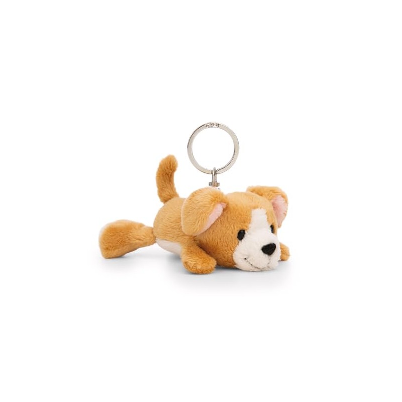 NICI Key Ring Dog 10 cm – Brown – Loyal