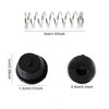 TorSor 3 Set Precision Pruner Spring Replacement with Rubber Base
