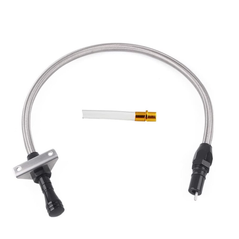 Tiardey 530MM Flexible Stainless Transmission Dipstick Car Oil Dipstick for