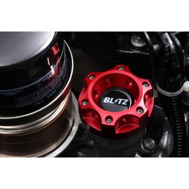 BLITZ GR86 86 BRZ Oil Filler Cap, Aluminum, RED ZN6, ZN8, ZC6, ZD8 13852