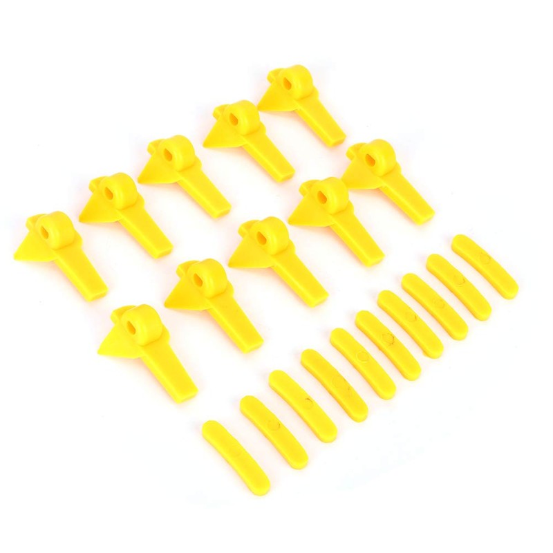 Pissente ABS Plastic Tire Changer Mount Protector, 20 Pieces Rim