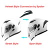 1Storm Motorcycle Modular Full Face Helmet Flip up Dual Visor
