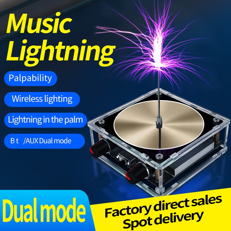 Bluetooth Music Coil Touchable Artificial Arcs BT and AUX Music