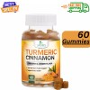 Nature's Nutrition Turmeric Ginger Cinnamon Gummies - Vegan Turmeric Curcumin