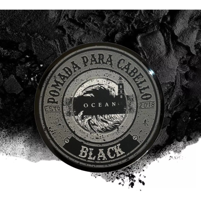 Ocean Pomada Negra Cubre Canas Ocean, 100g