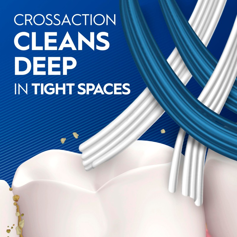 Oral-B Pro Health CrossAction Plaque Removal toothbrushes, 2 Count Toothbrush