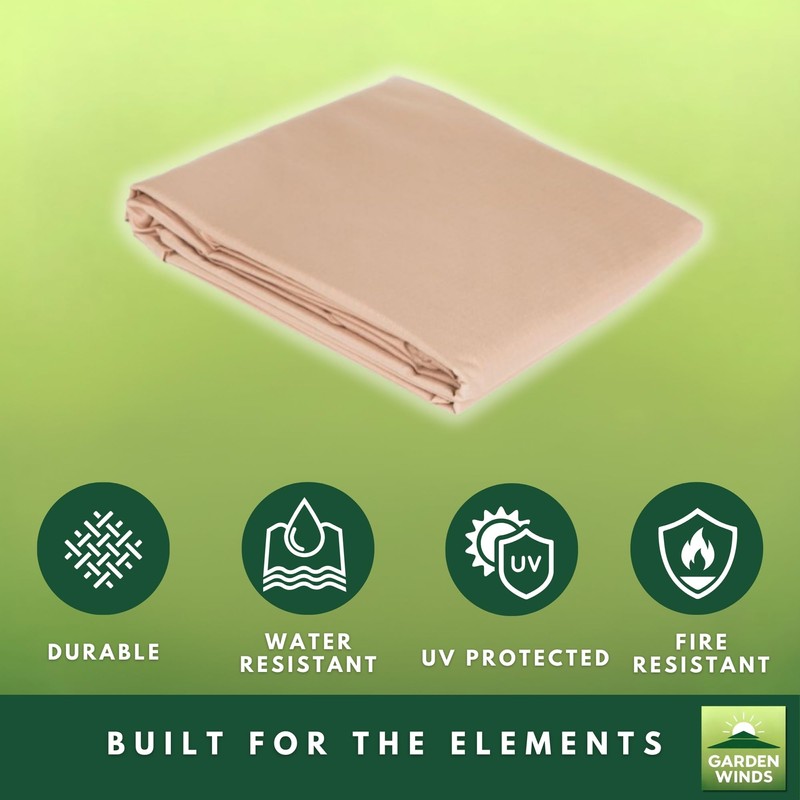 Garden Winds Reinforced RipLock 350 Replacement Canopy Top Cover Compatible