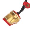 Archery Thumb Protector Regulable Design Safety Rope Brass Cowhide Material