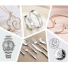 THJOPOKEEL Paño de limpieza de joyería, 100 piezas, microfibra para