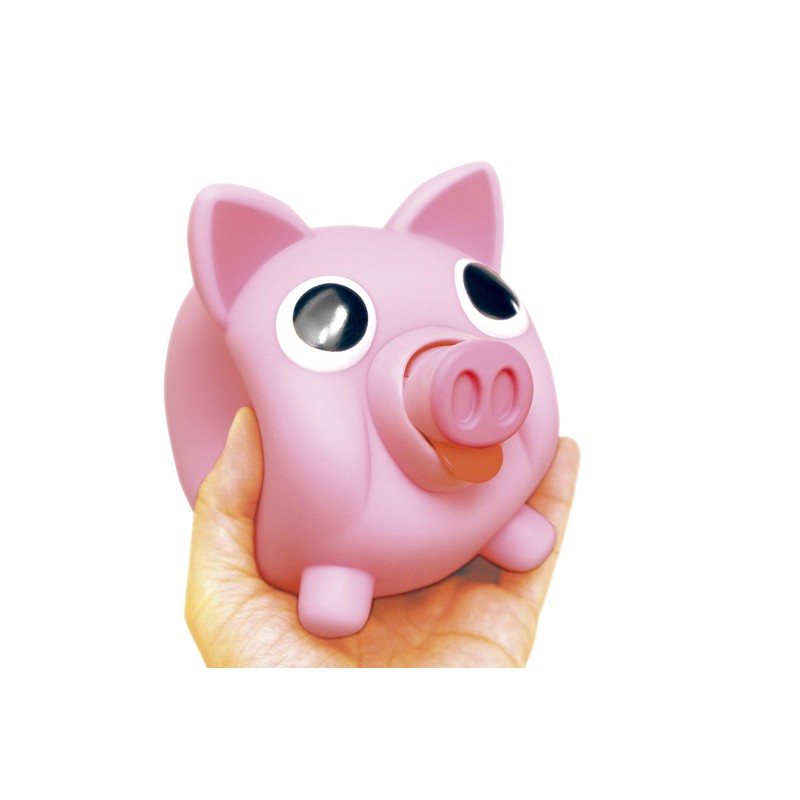 Sun Smile Talking Pig Bank Pink