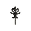 FantasHome Wall Mounted Cast Iron Home Décor Single Hook (Guard)