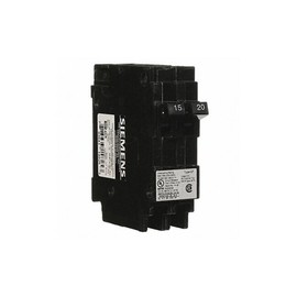 Siemens Q1520 15/20 Amp Tandem Single-Pole Type QT Circuit Breaker
