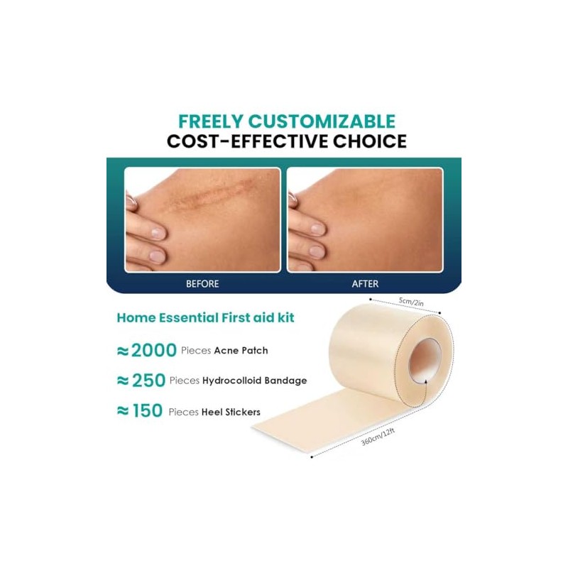Medical Grade Hydrocolloid Roll for Wound Care