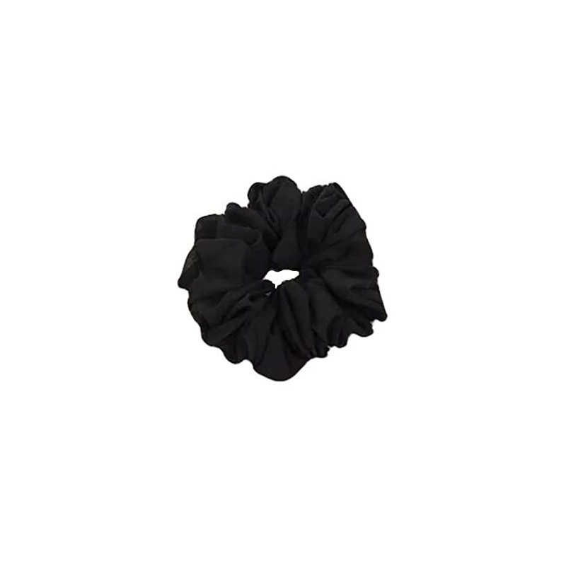Plain Chiffon Elasticated Scrunchie Hair Bobble Bun Under Hijab Volumiser