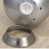 Exerz Money Box Globe/Piggy Bank, Diameter 16cm, Contemporary Metal-looking, Stainless