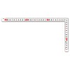 シンワ測定(Shinwa Sokutei) 曲尺平ぴた ホワイト 30cm/1尺 併用目盛 11179