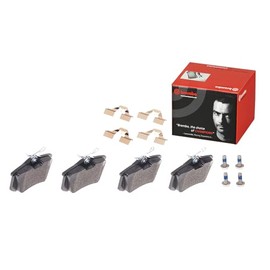 BREMBO Balatas Bajos Metales Traseras Compatible con VOLKSWAGEN JETTA de 2000 a 2018
