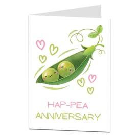 LimaLima Funny Anniversary Card For Wedding Or Relationship Cute Romantic For Him & Her. Perfect For Husband Boyfriend Wife Or Girlfriend. 1st 2nd 3rd 4th 5th