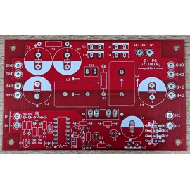 Unbranded/Generic DIY PCB - Power supply board w/ delay for tube amps using Tentlabs MEC
