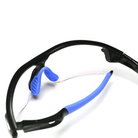 Mryok Orejeras de repuesto para anteojos de sol Oakley Radar Path/Pitch/Range/Edge, Opt, Azul / Patchwork, Talla unica