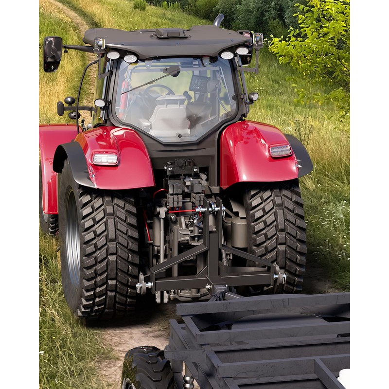 Heavy Duty 3 Point Quick Hitch 2" Receiver, Compatible with