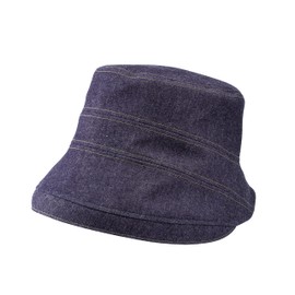 Shoei Kogyo Shoei Sangyo Domestic Okayama Kojima Fashionable Denim Outing Hat, UV Reduction Rate Approximately 99%, Compact Storage, Indigo