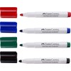 Faber-Castell Connector Whiteboard Marker Assorted 4 Pack, (67-1592044)