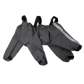 FouFou Dog 62558 Bodyguard Protective All-Weather Dog Pants, Small, Gray