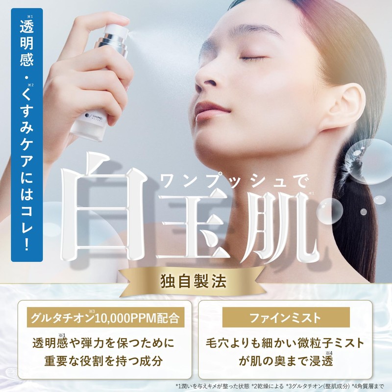 SHIMBI [Glutathione 1%] 1.7 fl oz (50 ml) Mist Simbi