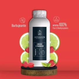 Distribución Aromática Esencia Limonada & Frambuesas P/a Dif Aplicaciones  50ml