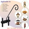 NEECONG Deck Hook Rail Suitable for Hanging Flower Baskets Wind