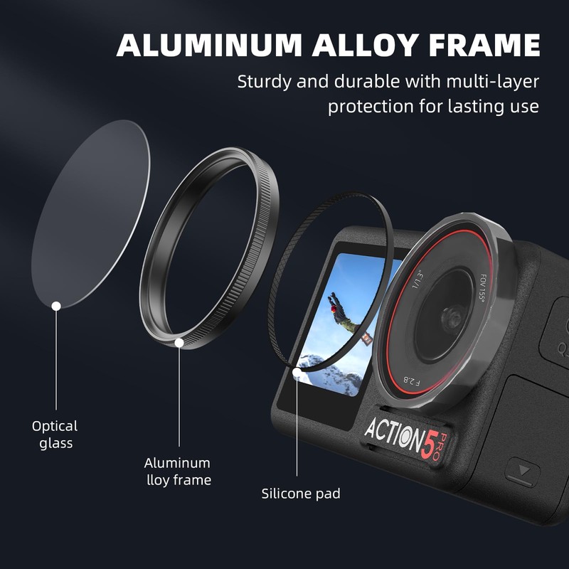 BRDRC ND Filter for DJI Osmo Action 5 Pro Action
