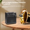 POGOLAB UHF Wireless Saxophone Microphone System, Rechargeable Mic Pickup System