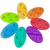 JFA Medical Weekly Oval Pill Box Organiser/Reminder for Medicines Supplements,