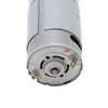 Black Silver Mini Gear Motor Low Noise High Torsion Robust