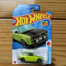 Honda Hot Wheels ‘73 Honda Civic Custom Green 117/250 1:64 Diecast Car J-Imports 2023