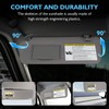 Sun Visor Driver & Passenger Side for 2014-2019 Toyota Highlander,