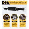 Yoursme for C7 Injector Sleeve Cup Removal Installation Tool with