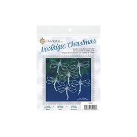 Solid Oak NC023 Kit Bead Orn Dragonflies, None