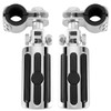 Bravema Highway FootPegs Fit for Motorcycle 1 inch to 1
