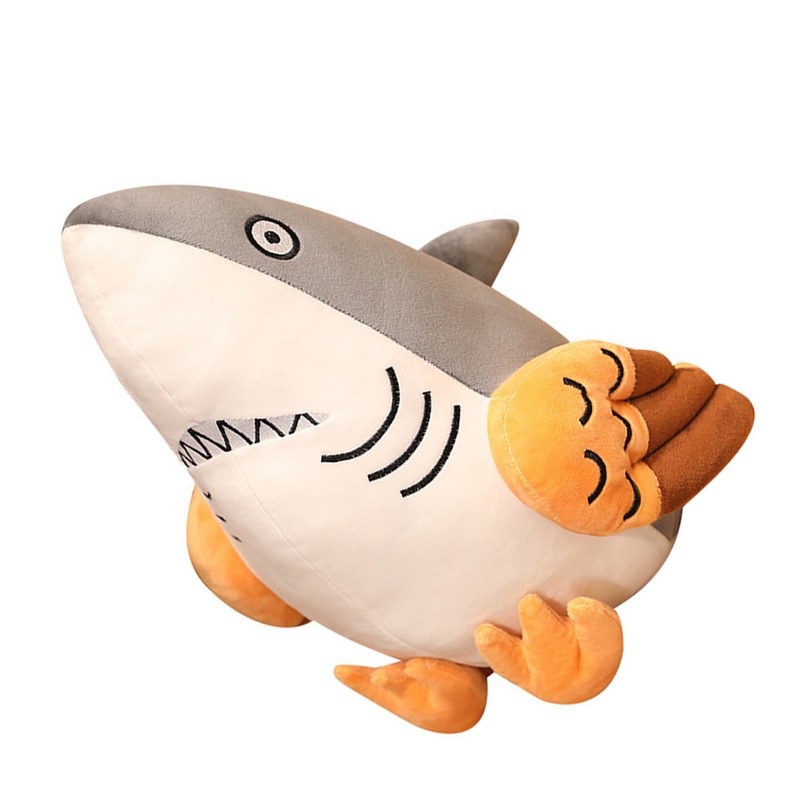 Funny Shark Plush Toys Spoof Shark Animal Plush Toys Soft