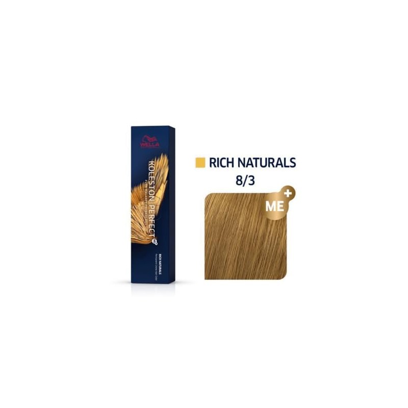 Wella Koleston Perfect ME+ Rich Naturals 8/3 Light Blonde /